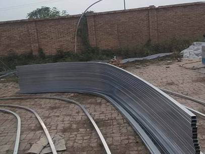 hydraulic 9 roller pipe tube rolling bending machine for greenhouse